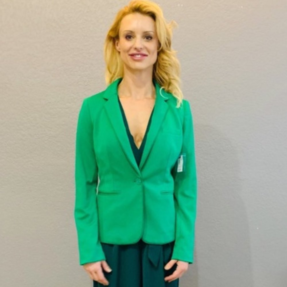 The Limited Green Blazer, Brand New!